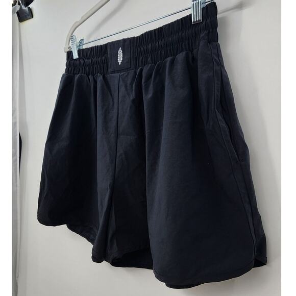 Free People Speed It Up Shorts Medium Black Running - Picture 6 of 11